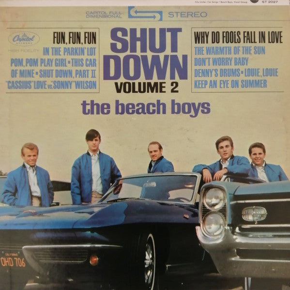 The Beach Boys : Shut Down Volume 2 (LP, Album, Scr)