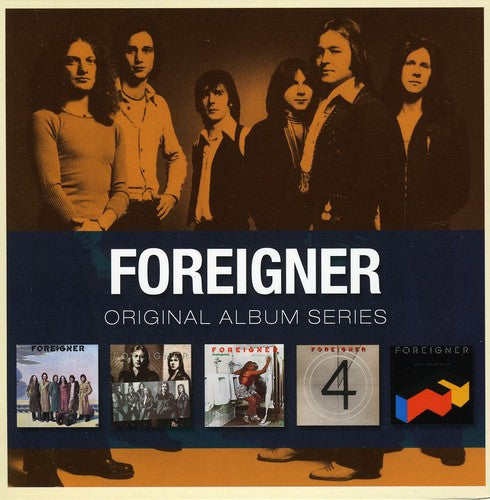 the album cover for Foreigner - Original Album Series