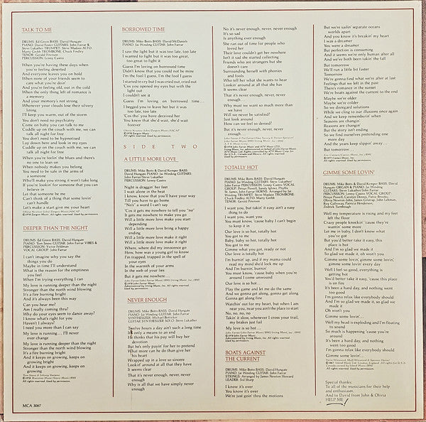 Olivia Newton-John : Totally Hot (LP, Album, Pin)