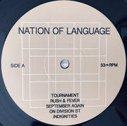 Nation Of Language : Introduction, Presence (LP, RP)