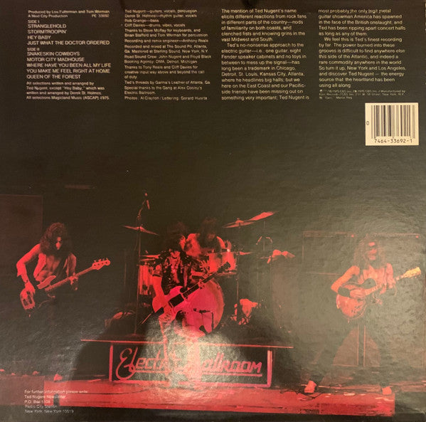 Ted Nugent : Ted Nugent (LP, Album, RE, Pit)