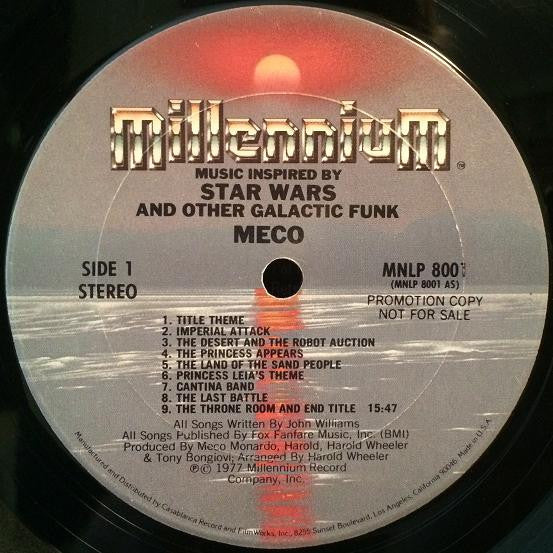 Meco Monardo : Music Inspired By Star Wars And Other Galactic Funk (LP, Album, Promo)