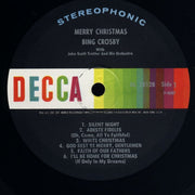 Bing Crosby : Merry Christmas (LP, RE, RP, Pin)