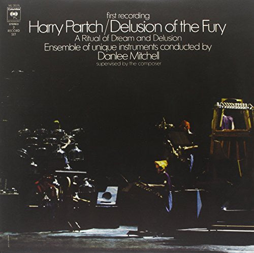 the album cover for Harry Partch - Delusion of the Fury
