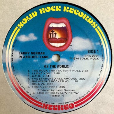 Larry Norman : In Another Land (LP, Album, RE, Gat)