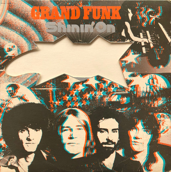 Grand Funk Railroad : Shinin' On (LP, Album, Los)