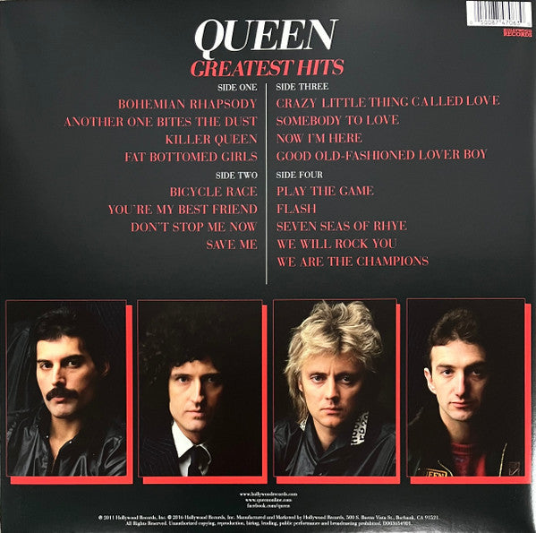 Queen : Greatest Hits (2xLP, Comp, Ltd, RE, Red)