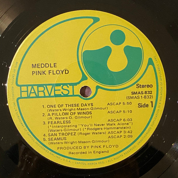 Pink Floyd : Meddle (LP, Album, RE, Los)