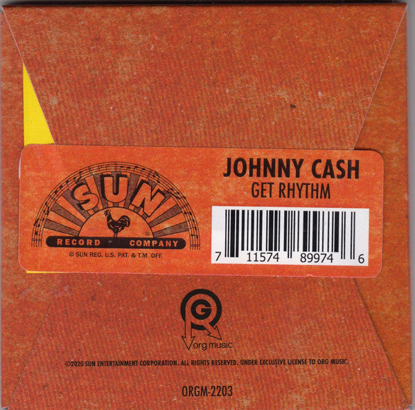 Johnny Cash : Get Rhythm (3", S/Sided, RSD, Single)