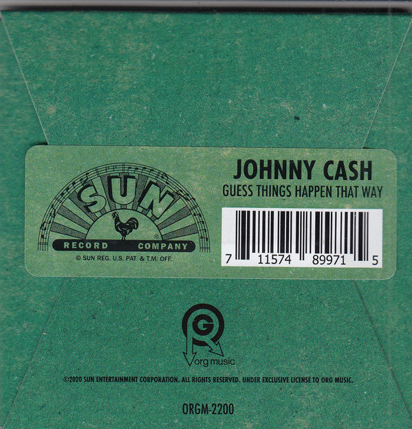 Johnny Cash : Guess Things Happen That Way (3", S/Sided, RSD, Single, RE)