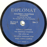 The Caroleer Singers* And Orchestra* : Sleigh Ride / Jingle Bells: Children's Christmas Favorites (LP)