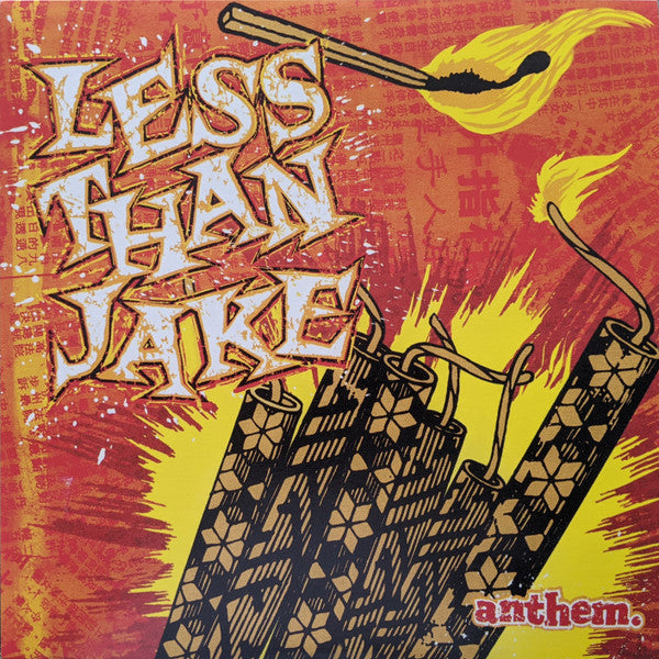 Less Than Jake : Anthem (LP, Album, Ltd, RE, Ora)