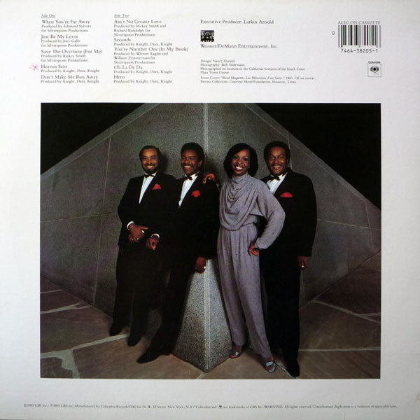 Gladys Knight & The Pips* : Visions (LP, Album, Car)