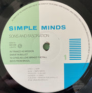Simple Minds : Sons And Fascination (LP, Album, RP)