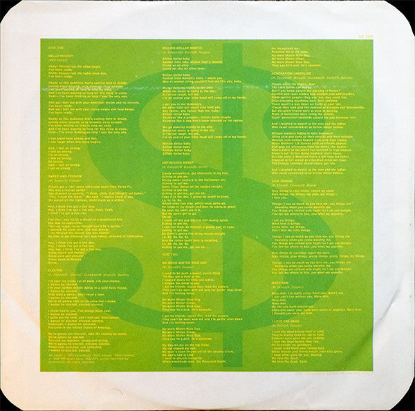 Alice Cooper : Billion Dollar Babies (LP, Album, San)