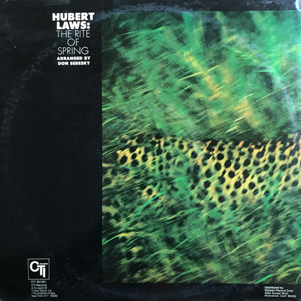 Hubert Laws : The Rite Of Spring (LP, Album, San)