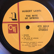 Hubert Laws : The Rite Of Spring (LP, Album, San)