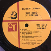 Hubert Laws : The Rite Of Spring (LP, Album, San)