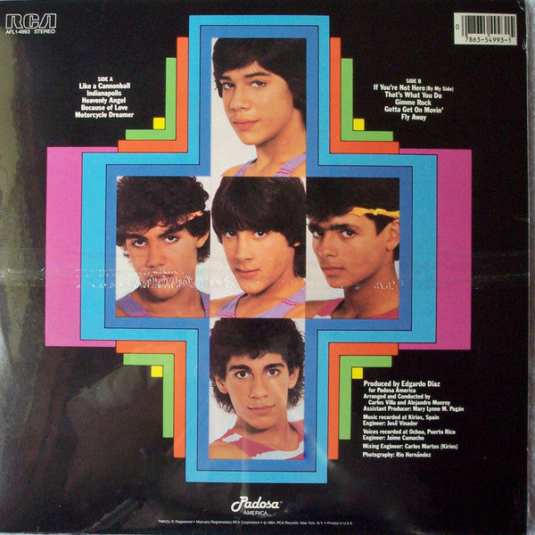 Menudo : Reaching Out (LP, Album)