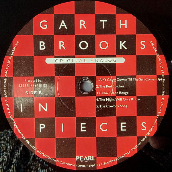Garth Brooks : In Pieces (LP, Album)