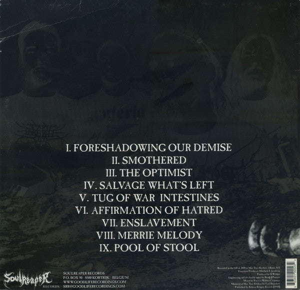 Skinless : Foreshadowing Our Demise (LP, Album, Red)