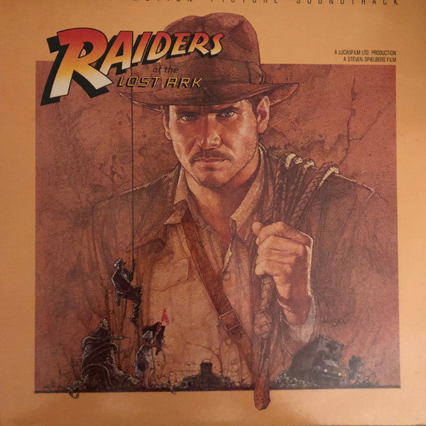 John Williams (4) : Raiders Of The Lost Ark (Original Motion Picture Soundtrack) (LP, Album, San)