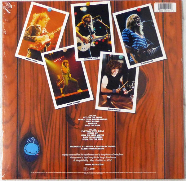 AC/DC : Fly On The Wall (LP, Album, RE, RM, 180)