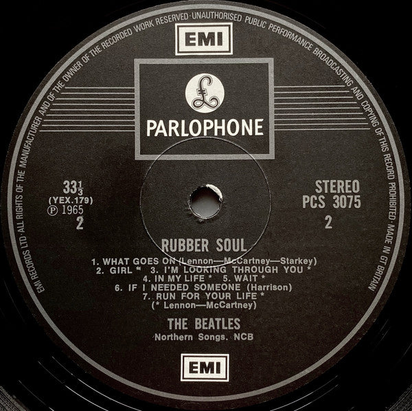 The Beatles : Rubber Soul (LP, Album, RE)