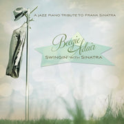 the album cover for Beegie Adair - Swingin with Sinatra