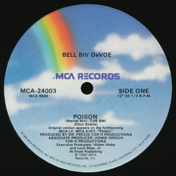 Bell Biv Devoe : Poison (Extended Version) (12", Single)