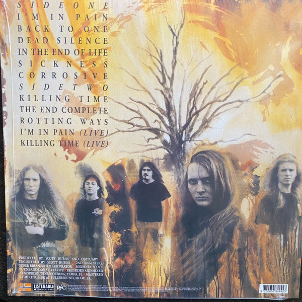 Obituary : The End Complete (LP, Album, Ltd, RE, Gre)