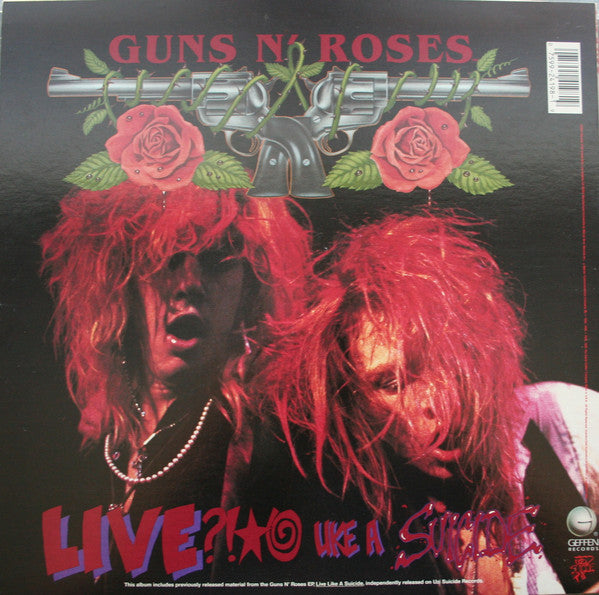 Guns N' Roses : G N' R Lies (LP, Album, RP)