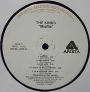The Kinks : Misfits (LP, Album, RE, RM)