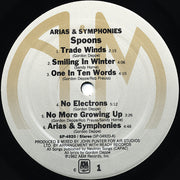 Spoons : Arias & Symphonies (LP, Album)