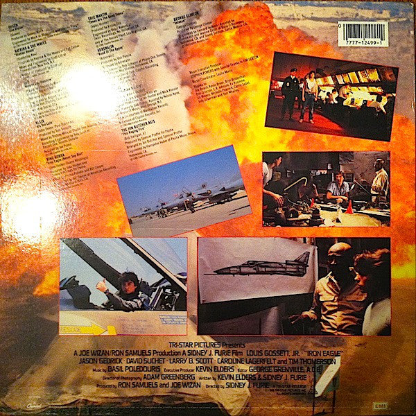Various : Iron Eagle (Original Motion Picture Soundtrack) (LP, Album, Comp)