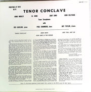 Hank Mobley / Al Cohn / John Coltrane / Zoot Sims : Tenor Conclave (LP, Album, Mono, RE)