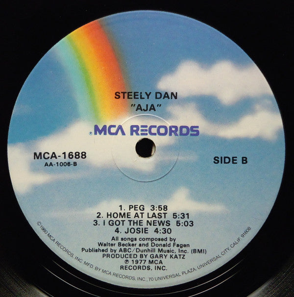 Steely Dan : Aja (LP, Album, RE)