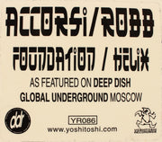 Martin Accorsi / Barry Robb : Foundation / Helix (12")