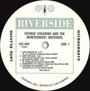 George Shearing And The Montgomery Brothers : George Shearing And The Montgomery Brothers (LP, Album, RE)