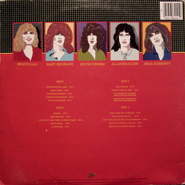 REO Speedwagon : A Decade Of Rock And Roll 1970 To 1980 (2xLP, Comp, CSM)