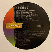 The Chipmunks, David Seville : Christmas With The Chipmunks (LP, Album, Foi)