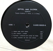 Andrew T. Holtz, Jr. : Bethel AME Church Presents Paster Andrew T. Holtz, Jr. In Song (LP)