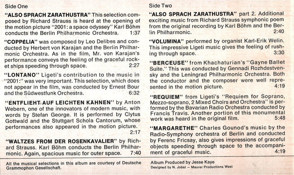 Various : 2001: A Space Odyssey - Volume Two (LP, Comp)