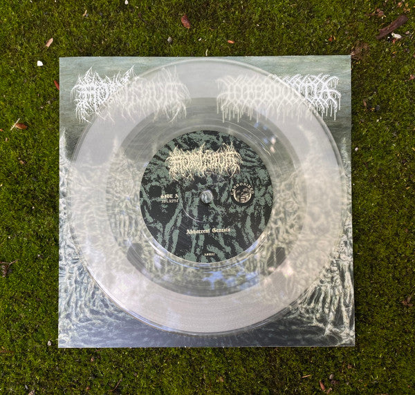 Hyperdontia (2) / Mortiferum : Mortiferum / Hyperdontia (7", RP, Cle)