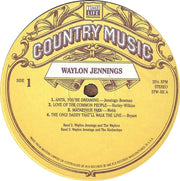 Waylon Jennings : Country Music (LP, Comp, Bar)
