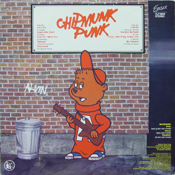 The Chipmunks : Chipmunk Punk (LP, Album)