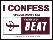 The English Beat* : I Confess (Special Dance Mix) (12", Single, Promo)