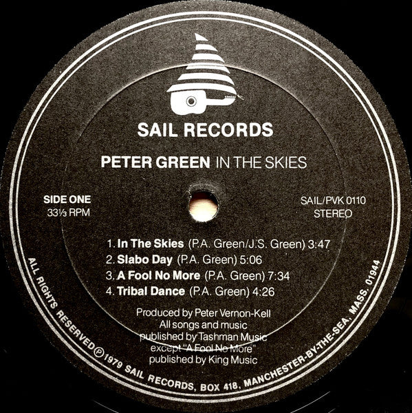 Peter Green (2) : In The Skies (LP, Album, All)