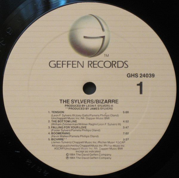 The Sylvers : Bizarre (LP, Album)
