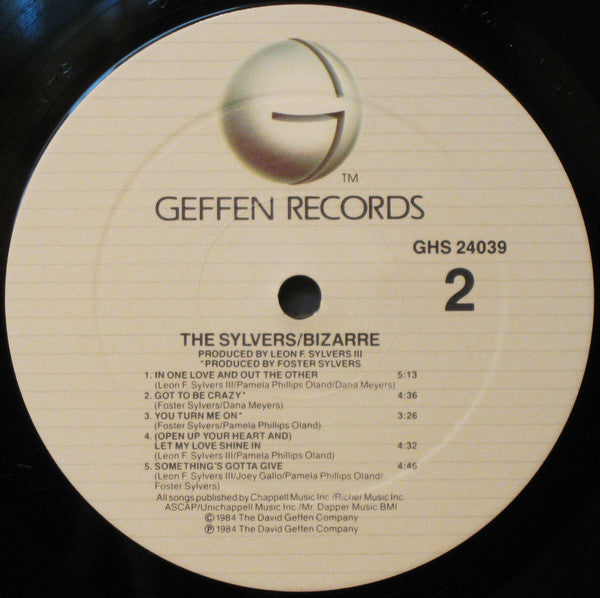 The Sylvers : Bizarre (LP, Album)